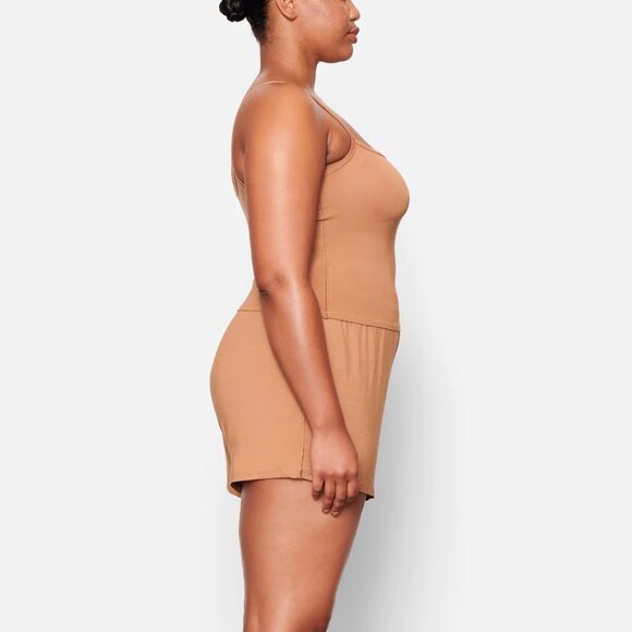 SKIMS Sleep Tank + Short Set Sienna Womens Large - Picture 11 of 12